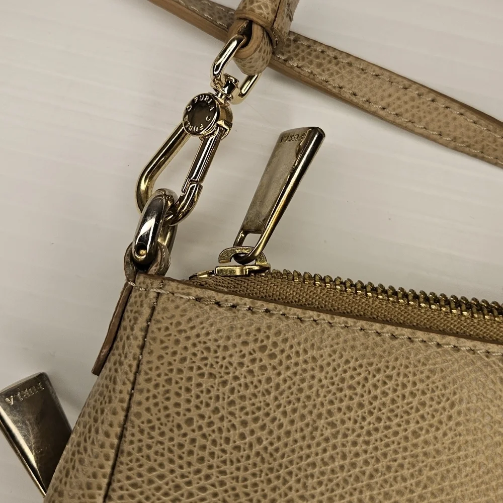 Furla Cearm Leather Shoulder Bag 2-Way – Authentic Pre-Owned